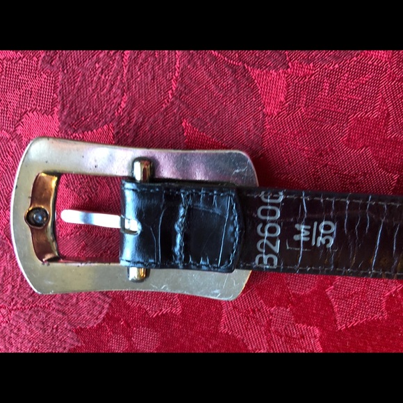 Brighton Sz Med Faux Croc belt - Picture 4 of 9